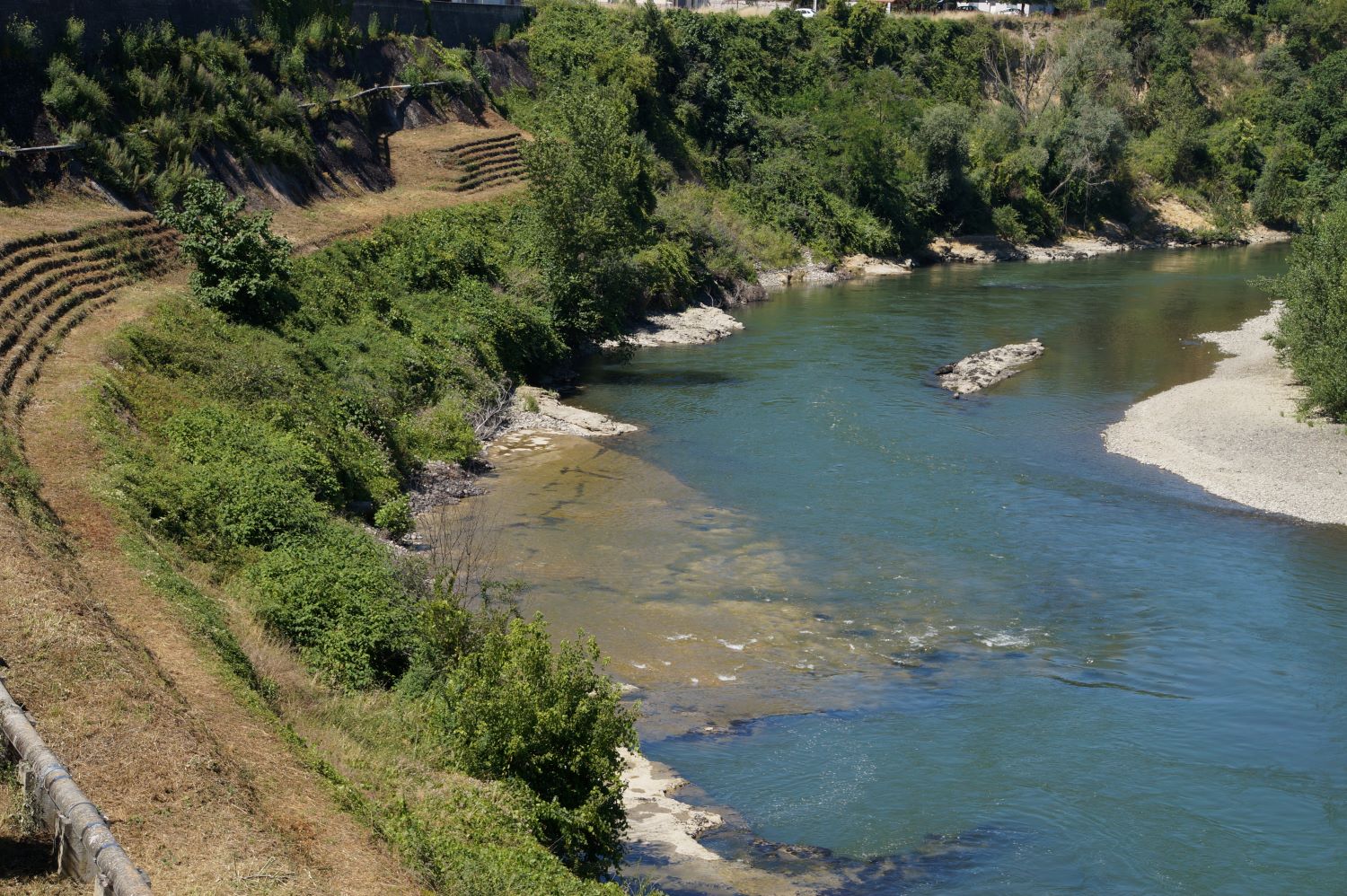 Falaise de Garonne à Carbonne